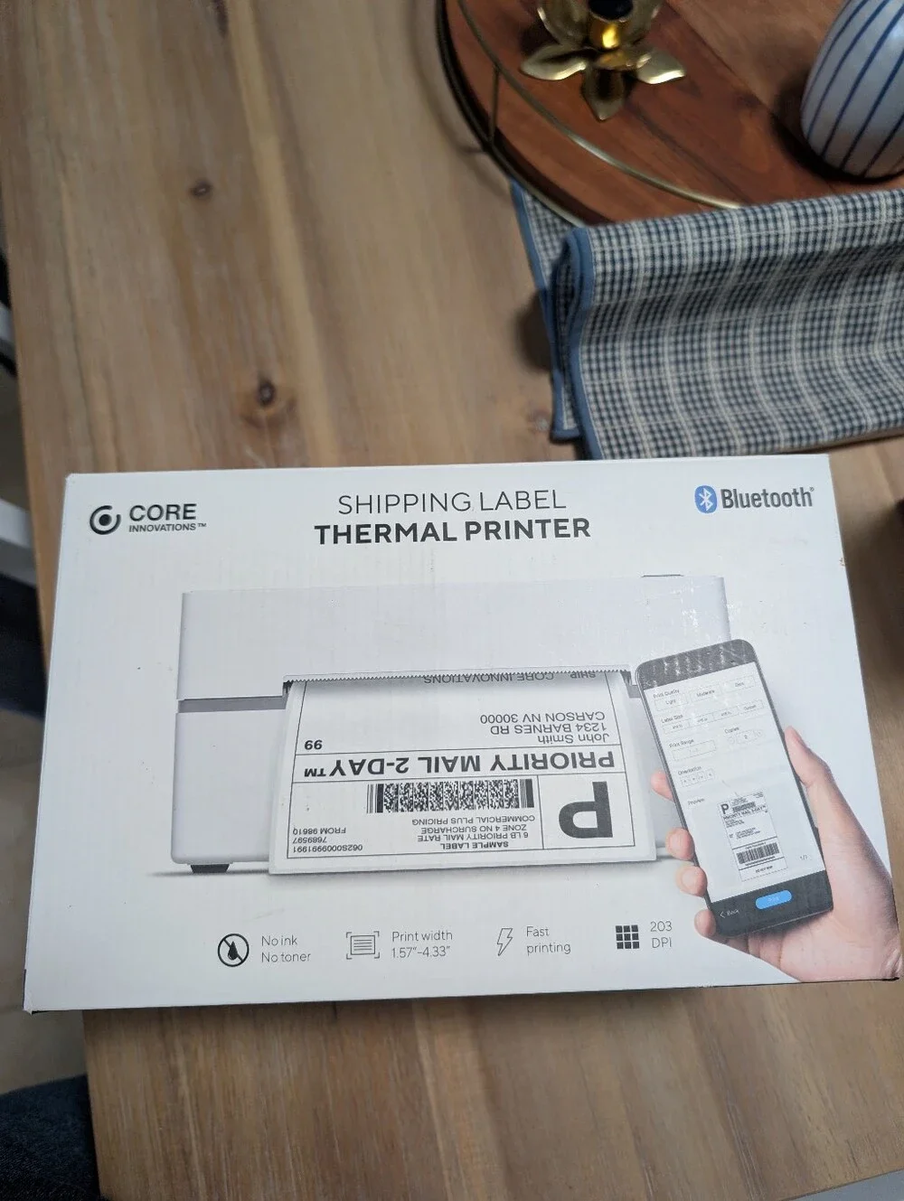 Core Innovations Shipping Label Thermal Printer